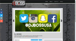 Desktop Screenshot of djboss.com